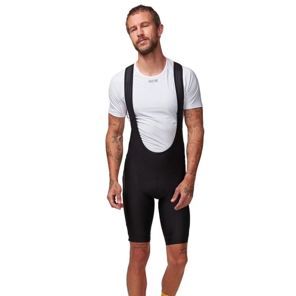 BACKCOUNTRY Covert Cycling Bib Shorts Black Padded Chamois Men's Size XL CX
